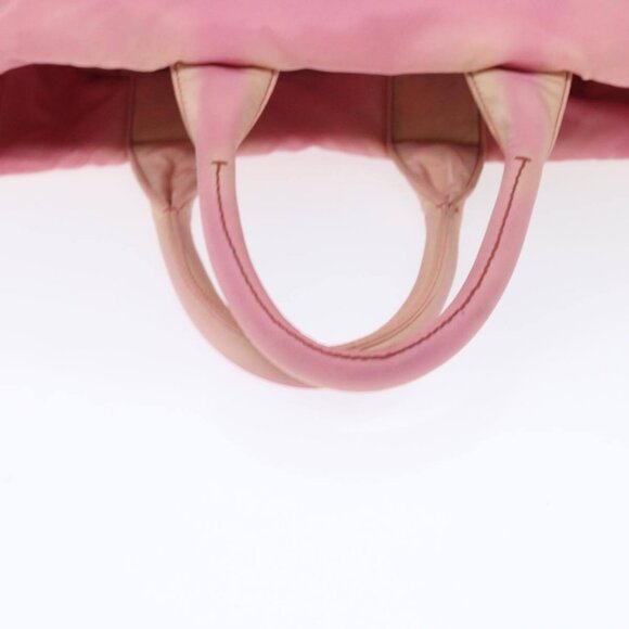 PRADA Hand Bag Nylon 2way Pink Auth bs9228 - Picture 8 of 15